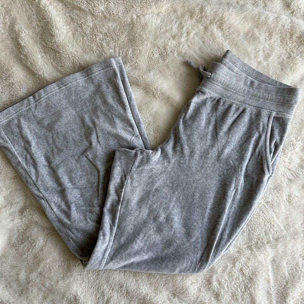 Aerie Heather Gray Women's Flare Pants